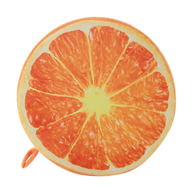 Fruit Cushion-  Throw Pillow- Orange