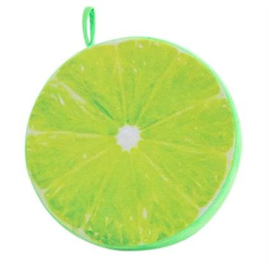 Fruit Cushion-  Throw Pillow - Lime
