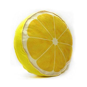 Fruit Cushion-  Throw Pillow- Lemon